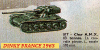 <a href='../files/catalogue/Dinky France/817/1963817.jpg' target='dimg'>Dinky France 1963 817  AMX 13 Ton Tank</a>